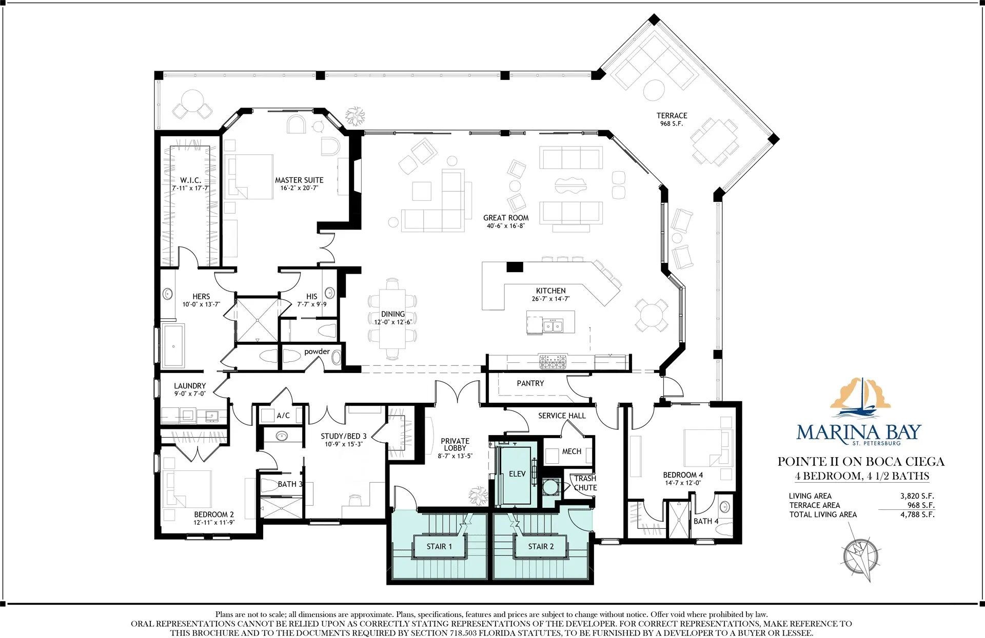 Pointe Flyer Floor Plan